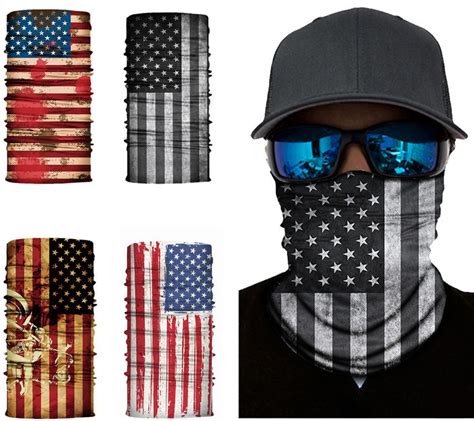 Flag Face Balaclava Neck Scarves Face Cover Humidity Outdoor