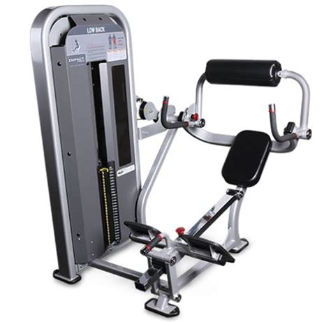 Nautilus Impact Low Back Machine The Fitness Outlet