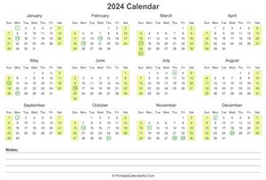 Calendar 2024 Download Pdf Cool The Best Famous - Printable Calendar ...