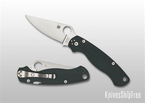 Spyderco: Paramilitary 2 Sprint Run - Diamond Arc G-10 - CPM S45VN - C81GPFGR2