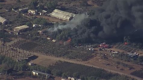 1 Person Injured As A Fire Sparked In Oceanside Near Nursery Nbc 7