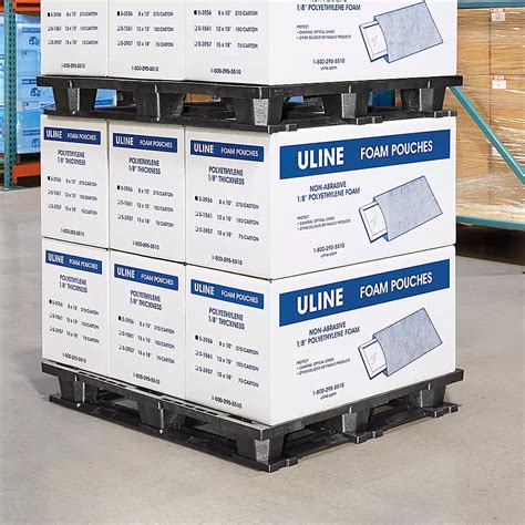 Stackable Pallets Stackable Plastic Pallets In Stock Ulineca