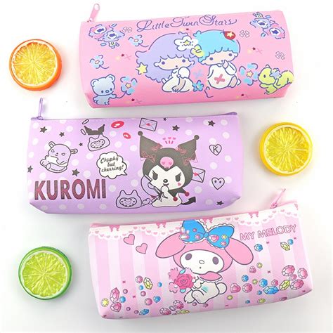 Jual Kotak Pensil Anak Karakter Kuromi Sanrio Kualitas Premium Tempat