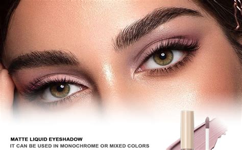 Amazon Maepeor Matte Liquid Eyeshadow Colors Neutral Naked