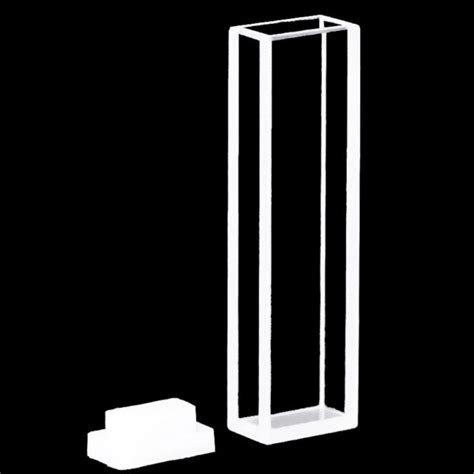 Vfofy Ml Fluorescence Cuvette With Ptfe Lid Fused Flat Base