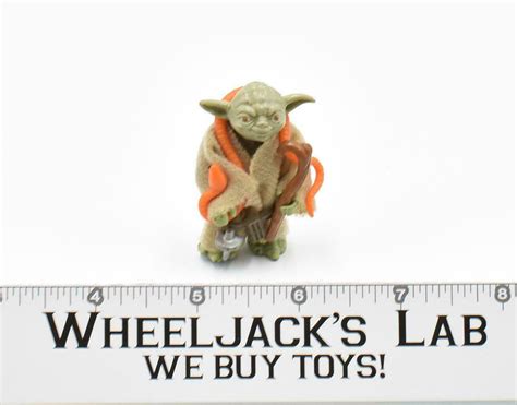 Yoda W Orange Snake 100 Complete Star Wars ESB 1980 Vintage Kenner NO