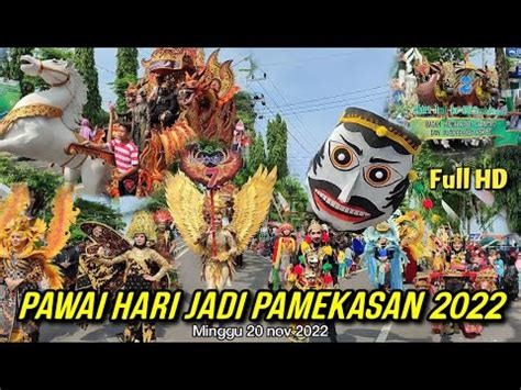 Pawai Hari Jadi Pamekasan Seluruh Opd Jajaran Dinas Kabupaten Ikut