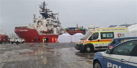 La nave Ocean Viking con 336 naufraghi a bordo è ad Ancona EspansioneTv