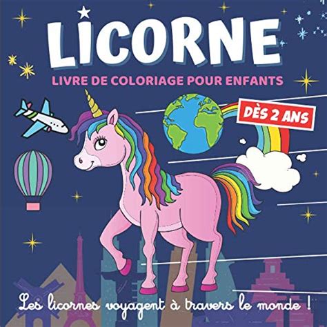 Livre De Coloriage Licorne Pour Enfants Ans Et Les Licornes