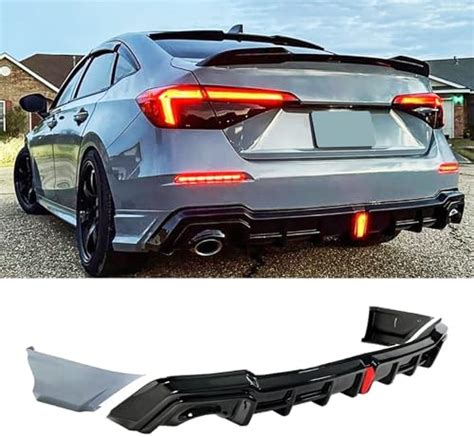 Rear Diffuser Lip Compatibility With 2022 2024 Civic 11th