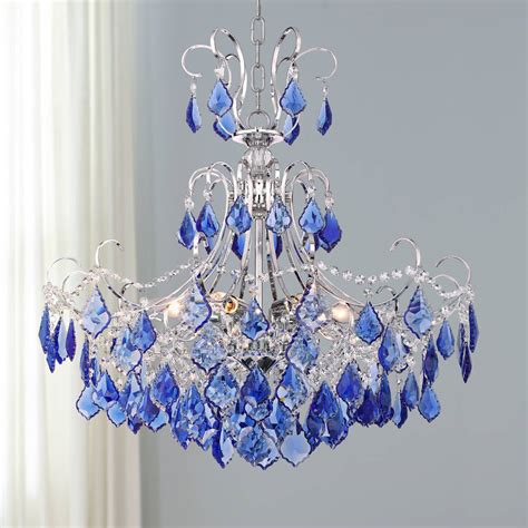 Blue Chandeliers Lamps Plus