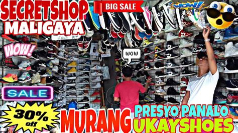 MURANG UKAYSHOES SA MALIGAYA NAKA SALE NA SILA 30 OFF LAHAT NG SAPATOS