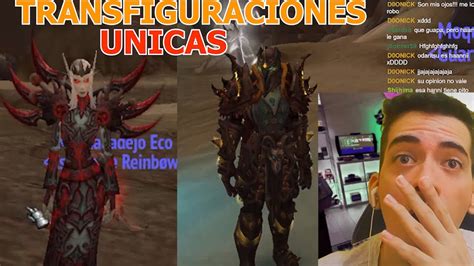 Competencia De Las Mejores Transfiguraciones De WoW YouTube