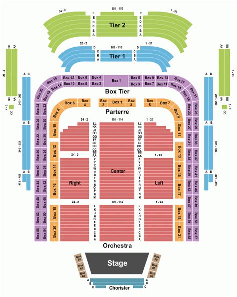 Kennedy Center Concert Hall Seating Chart View Center Seating Chart