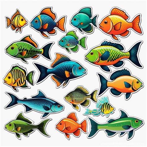Green Amazonian Fish Vector Stable Diffusion Online