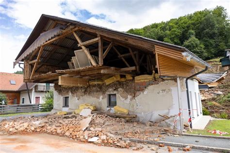 Unwetter Treffen Slowenien Sterreich Und Kroatien Fotos Zeigen