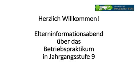 Allgemeine Informationen Ppt Herunterladen