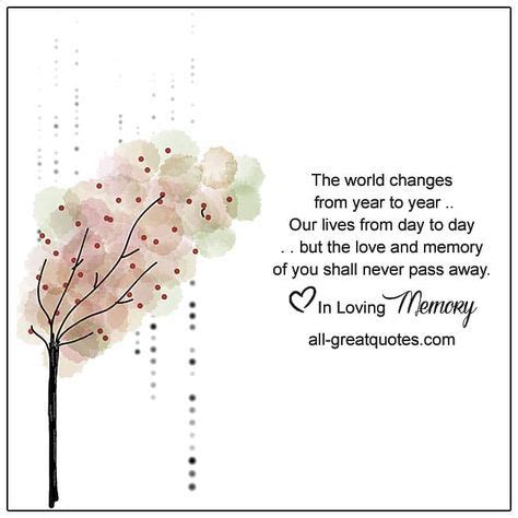 In Loving Memory Verses