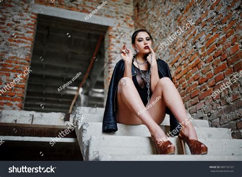 Brunette Plus Size Sexy Woman Wear Stock Photo Shutterstock