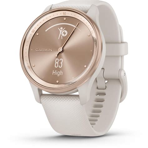 Garmin Vivomove Trend Smart Watch Peach Gold Jb Hi Fi