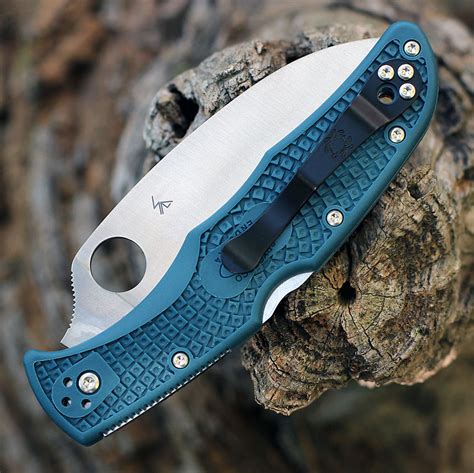 Spyderco Endura 4 K390 Blue Frn Folder Knifeworks