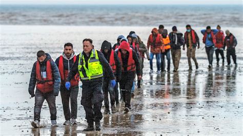 Illegale Migration über den Ärmelkanal Hotel England