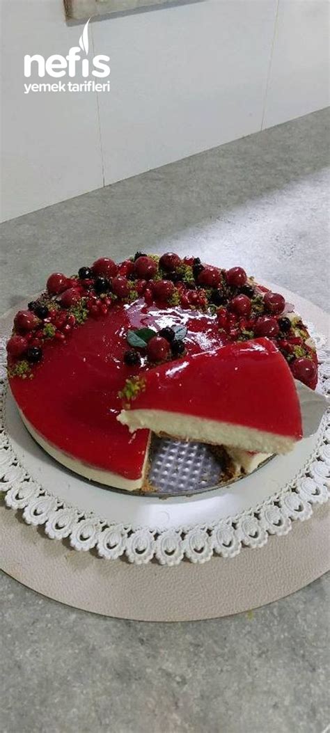 İrmikli Yalancı Cheesecake Fırın Kullanmadan Nefis Yemek Tarifleri