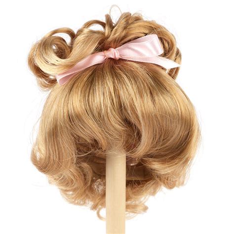Monique Modacrylic Golden Strawberry Blonde Peta Doll Wig Doll Hair Doll Supplies Craft