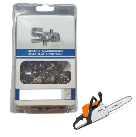 Corrente Para Motosserra Stihl Ms De Dentes Facas Desil