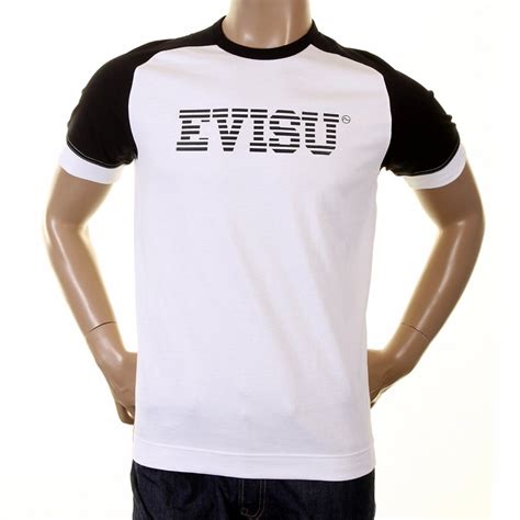 Rare Mens Short Sleeve T Shirt By Evisu Online At Niro Fashion Shop