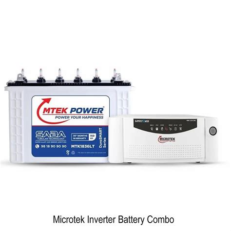 Microtek Inverter Battery Combo For Home 150 Ah At 18000 In Lucknow