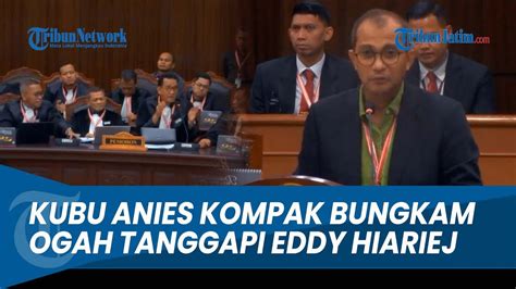 Kompak Bungkam Tim Kubu Anies Ogah Tanggapi Pernyataan Ahli Eddy