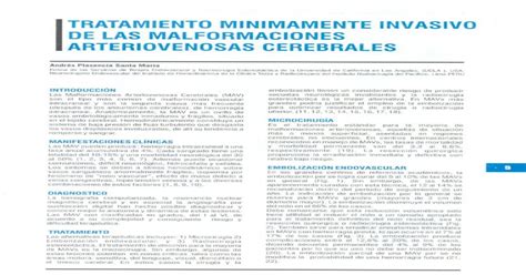 TRATAMIENTO MINIMAMENTE INVASIVO DE LAS MALFORMACIONES Repebis Upch