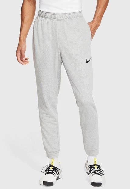 Pantalón De Buzo Nike M Nk Dry Pant Taper Fleece Gris Calce Regular