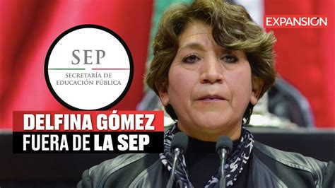 Delfina GÓmez Se Despide De La Sep Últimas Noticias Youtube