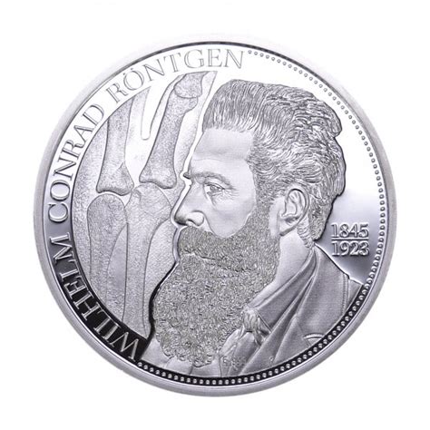 Medaille 100 Todestag Conrad Röntgen Bergisch Bestes