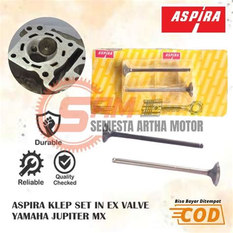 Jual Aspira Klep Set In Ex Premium Yamaha Jupiter Mx Payung Valve Kit