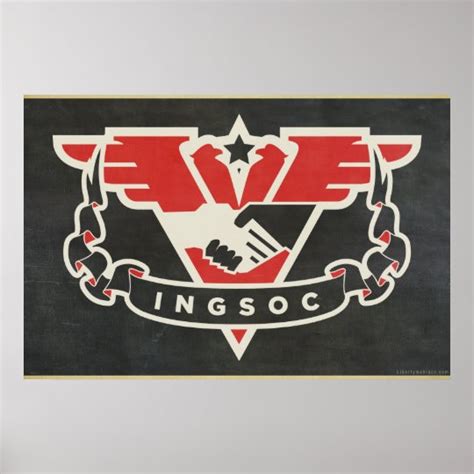 INGSOC 1984 Propaganda Poster | Zazzle.ca