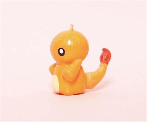 Charmander Charm Polymer Clay Charmander Charmander | Etsy