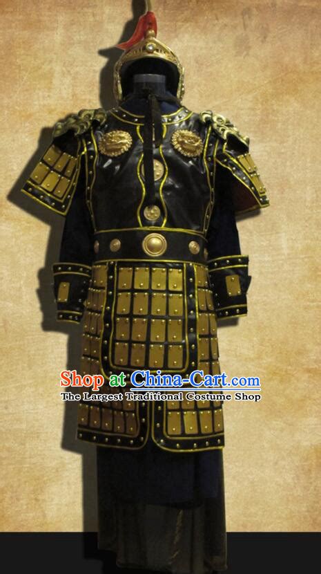 Ancient Chinese General Armor Costumes Full Set