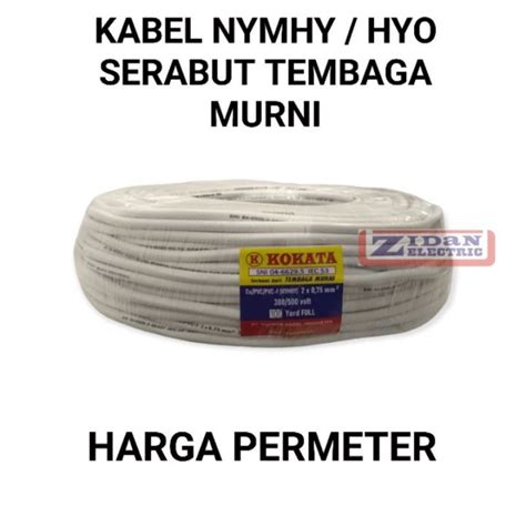 Kabel Listrik Nym Hyo X X X Sni Serabut Tembaga Harga