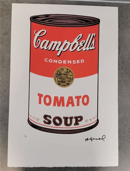 Andy Warhol Campbell S Tomato Soup Mutualart