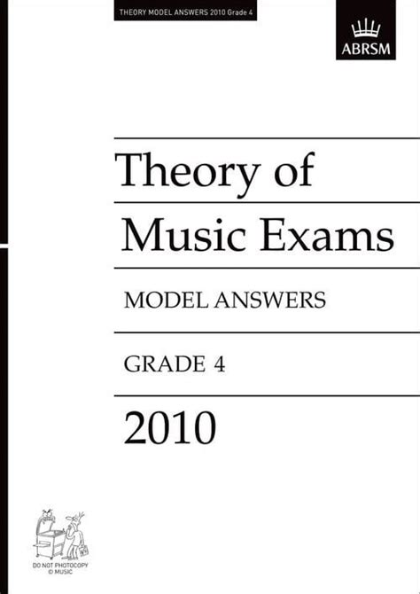 Abrsm Music Theory Past Paper Grade 4 Model Answers Caswells