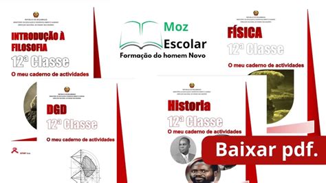 Baixar Livros Da Classe Caderno De Actividade Pdf Mozescolar