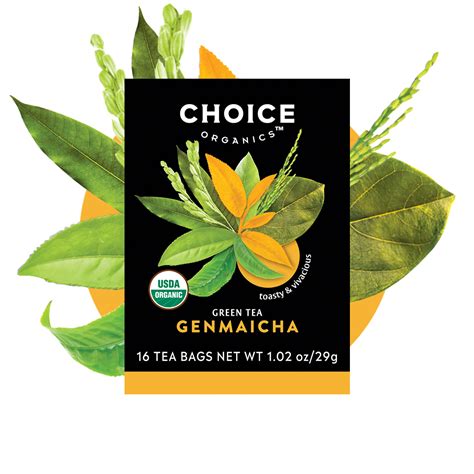 Organic Genmaicha Tea Choice Organics Teas