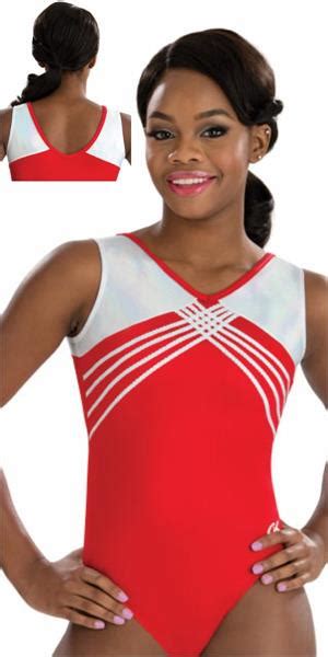 3722 Red Superstar Gk Elite Sportswear Gymnastics Leotard Discount Leotards