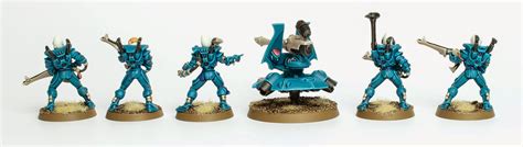 Showcase Eldar Guardian Defender Squad Of Iybraesil Tale Of Painters