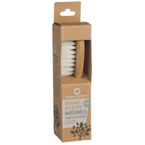 Bebe Confort Brosse En Poils Naturels De Chevre Souple Et Doux Mois