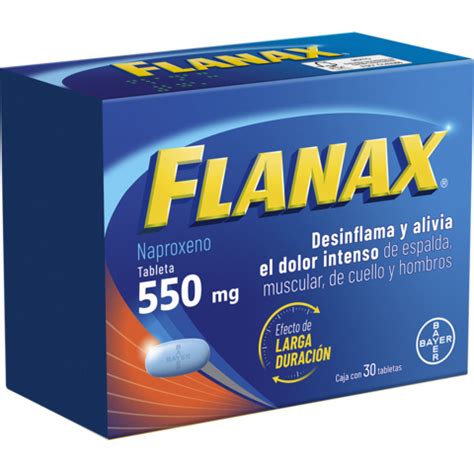 Flanax 550 Flanax Antiinflamatorio Muscular