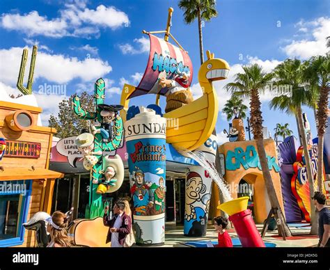 Toon Lagoon Places Islands Of Adventure Universal Studios Orlando Is